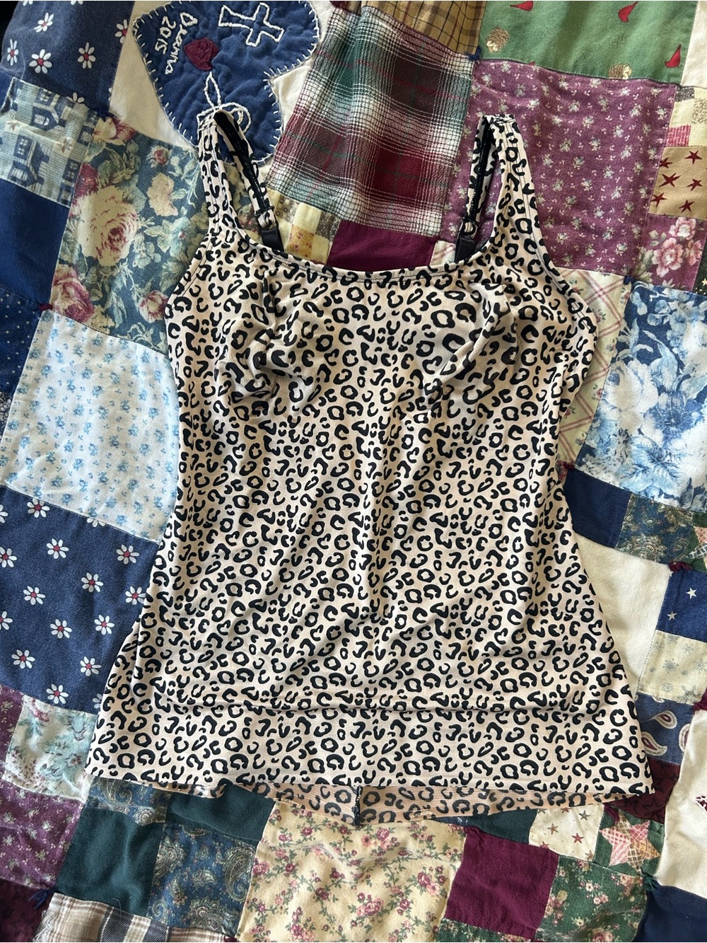 Ruby Ribbon Leopard Print Cami